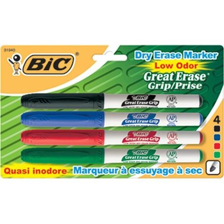 BIC USA Bic Usa Inc Bicgdep41Ast Bic Great Erase Dry Erase Fine BICGDEP41AST